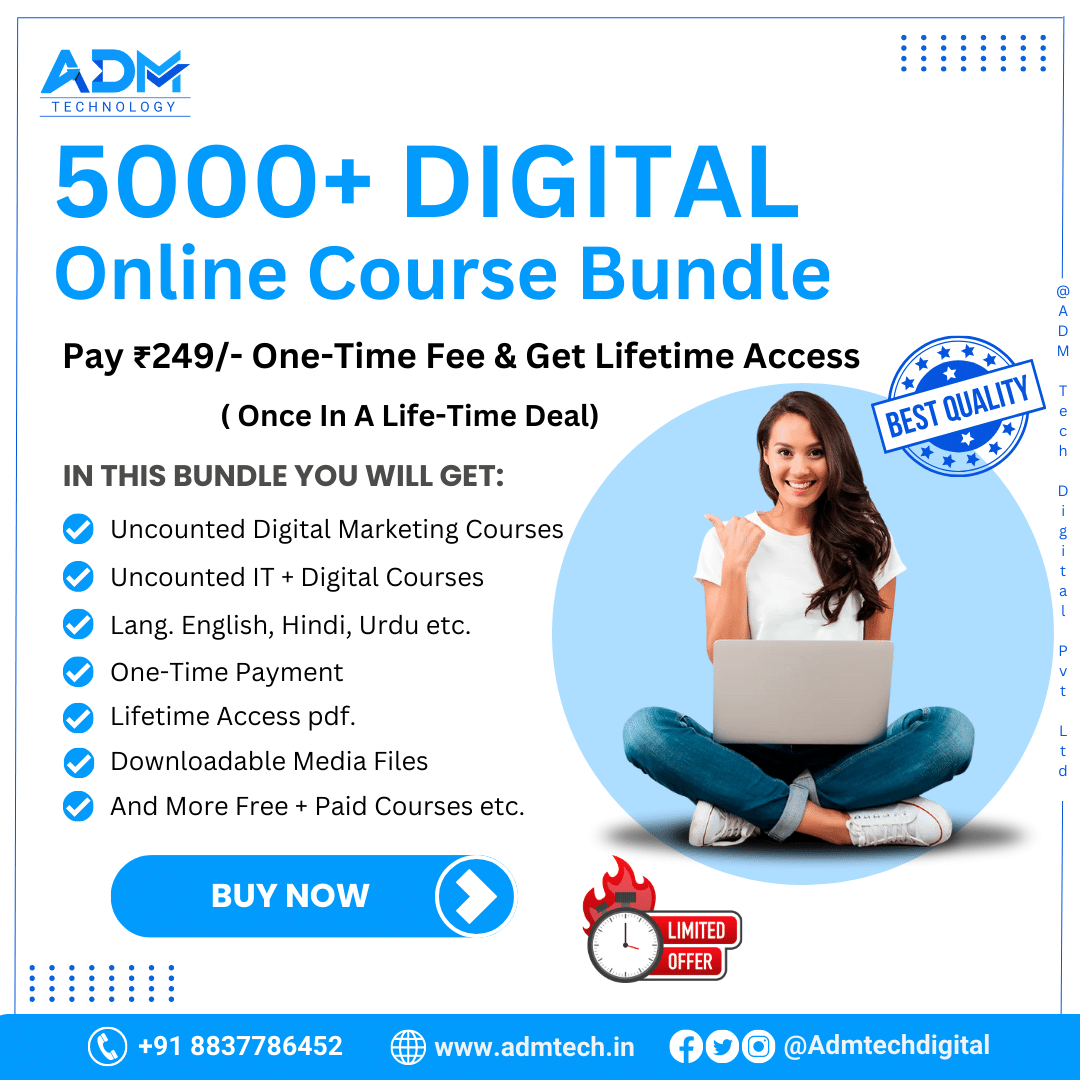 5000+ Digital Online Courses Bundle 1 5000+ Digital Online Courses Bundle