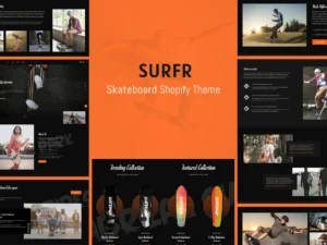 Surfr - Skateboard Single Product Shopify Theme