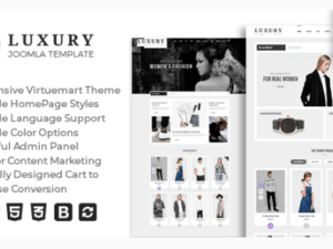 Luxury - Joomla 4.0 Responsive Virtuemart Theme