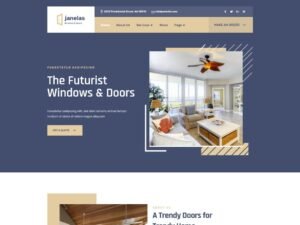 Janelas – Windows & Doors Services Elementor Template KitJanelas – Windows & Doors Services Elementor Template Kit