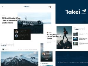 Takei – News and Magazine Template Kit (15 templates)