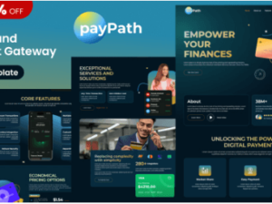 PayPath - Fintech & Online Payment Gateway HTML5 Template