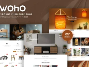 Woho | Elegant Furniture Shop For Shopify theme