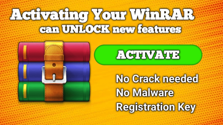 Activate WinRAR Free, Winrar,