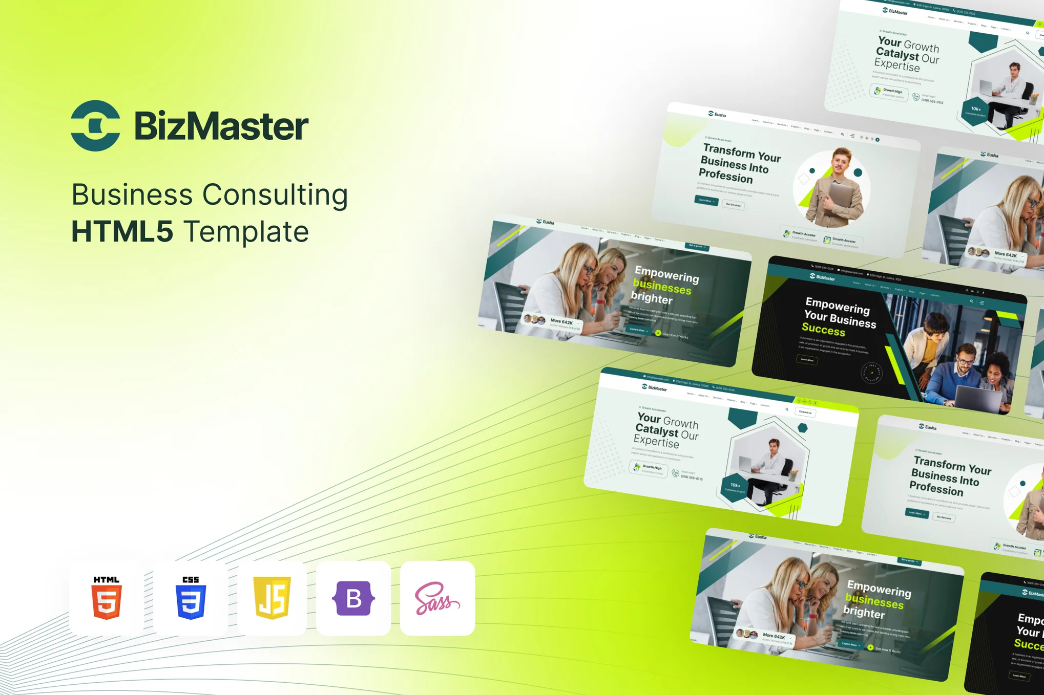 BizMaster - Consulting Business HTML Template 1 BizMaster - Consulting Business HTML Template
