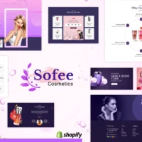 Sofee | Beauty Cosmetic Hair Salon Shopify Themes -  created for the online stores selling spa, salon, makeup, cosmetics, jewelry, fragrance, skincare, clothes, accessories, and all beauty related products.