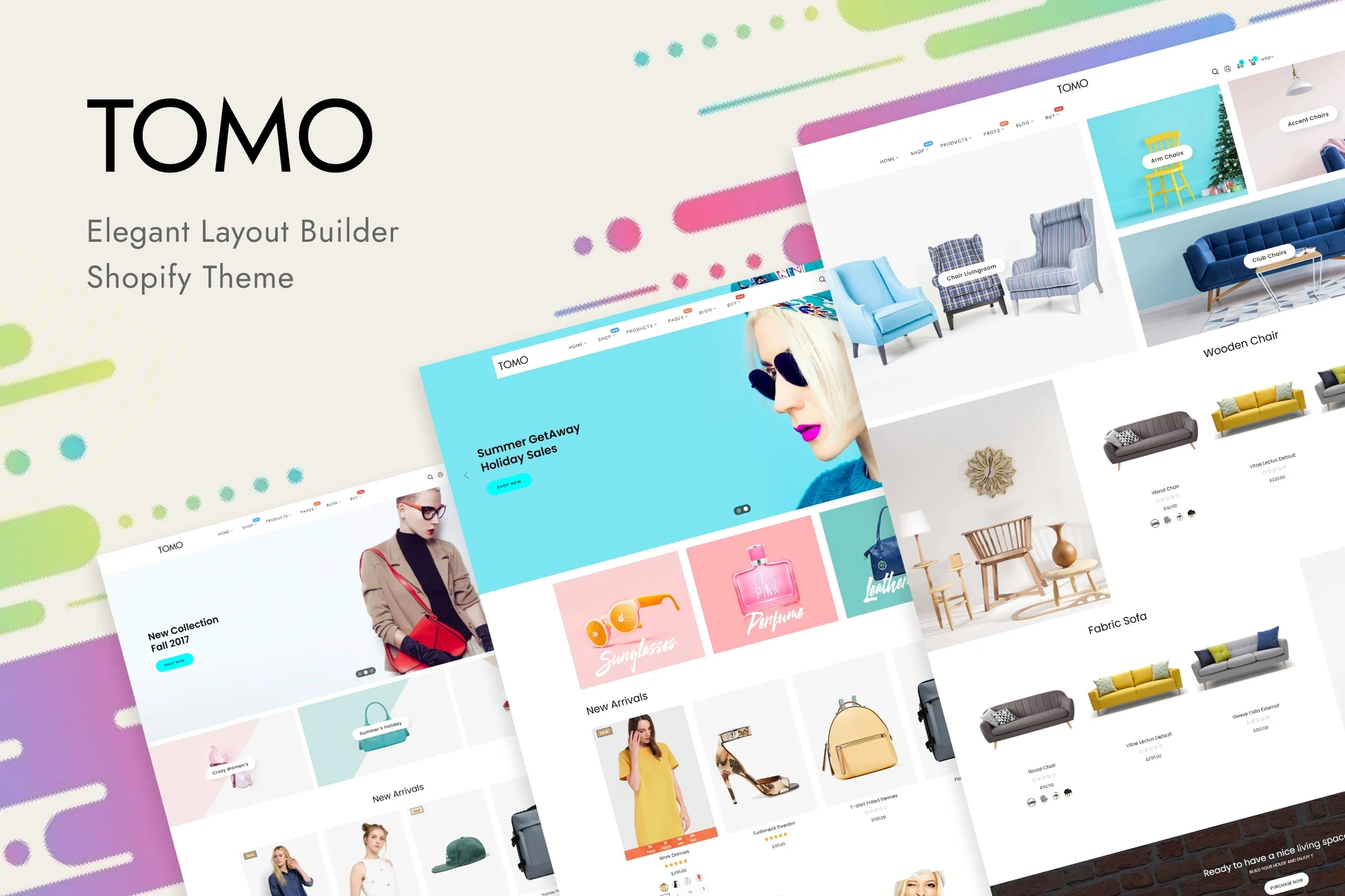TOMO - Elegant Layout Builder Shopify Theme 1 TOMO - Elegant Layout Builder Shopify Theme