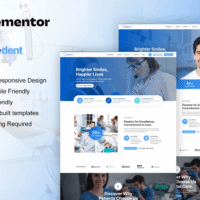 ADMTech Digital Store | Buy Digital Products Online - WordPress themes, plugins, HTML Templates, Elementor Template 2025 Kit, Shopify template, Software Subscription, Digital Bundle Online & More 9 LuxeDent – Dentist & Dental Care Elementor Template Kit