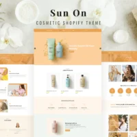 SunOn - Skin Care Products Wellness Shopify Theme