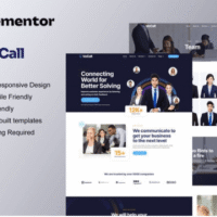 VoCall - Call Center & Telemarketing Elementor Template Kit