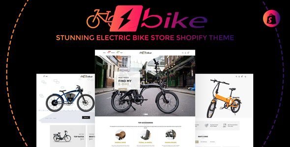 E-Bike - Stunning Electric Bicycle Store Responsive Shopify Theme 1 E-Bike - Stunning Electric Bicycle Store Responsive Shopify Theme