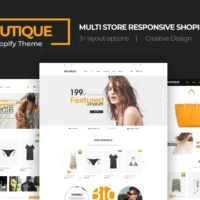 Boutique - Multi Store Responsive Shopify Theme