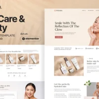 ADMTech Digital Store | Buy Digital Products Online - WordPress themes, plugins, HTML Templates, Elementor Template 2025 Kit, Shopify template, Software Subscription, Digital Bundle Online & More 7 Briteskin - Skincare & Beauty Elementor template Kit (Free Landing Page)