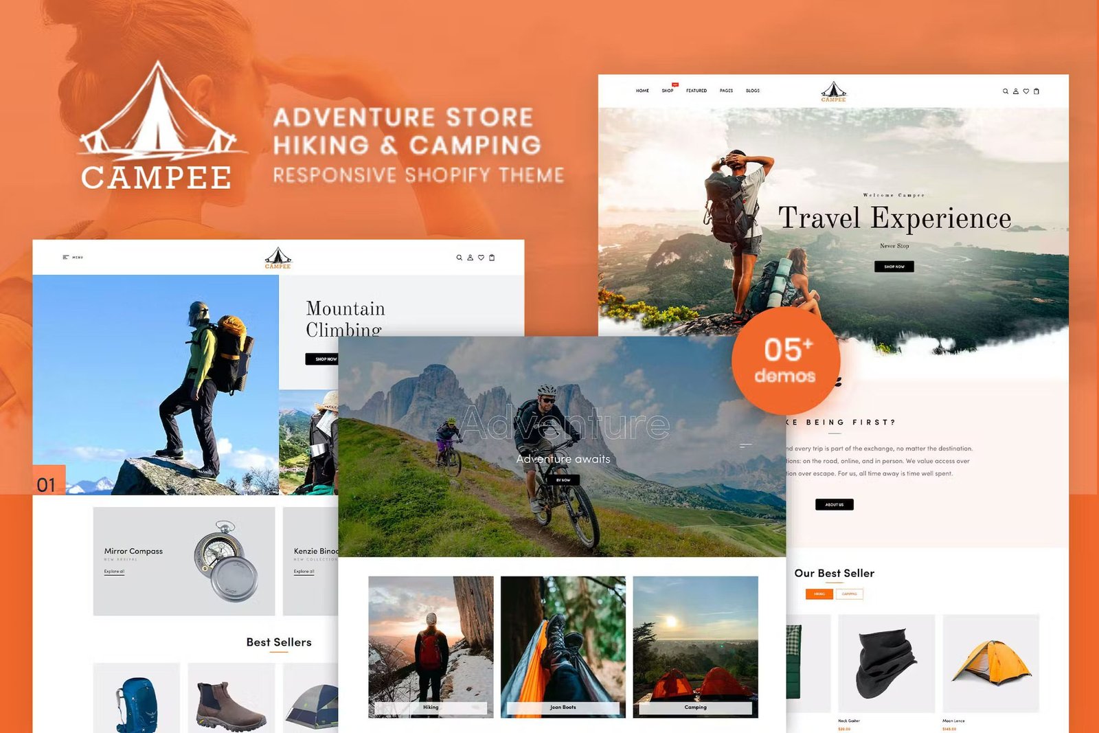 Campe - Camping & Adventure Shopify theme 1 Campe - Camping & Adventure Shopify theme