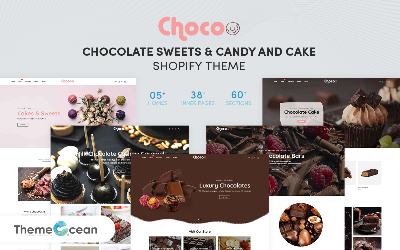 Chokee - Cakes Sweets & Chocolate Shopify Theme 1 Chokee - Cakes Sweets & Chocolate Shopify Theme