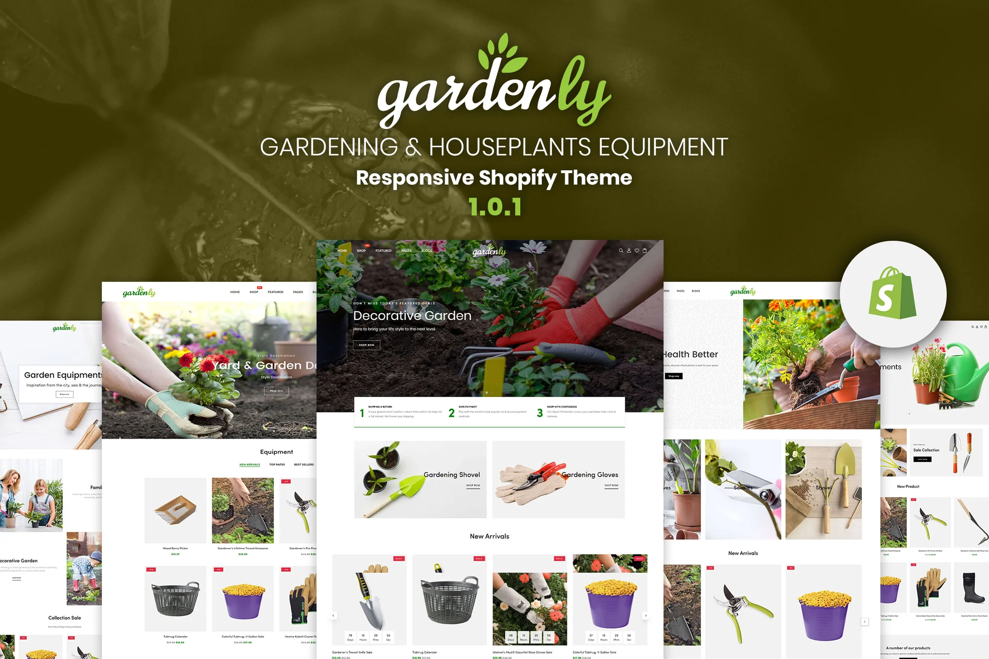 Gardenly | Gardening & Houseplants Shopify Theme 1 Gardenly | Gardening & Houseplants Shopify Theme