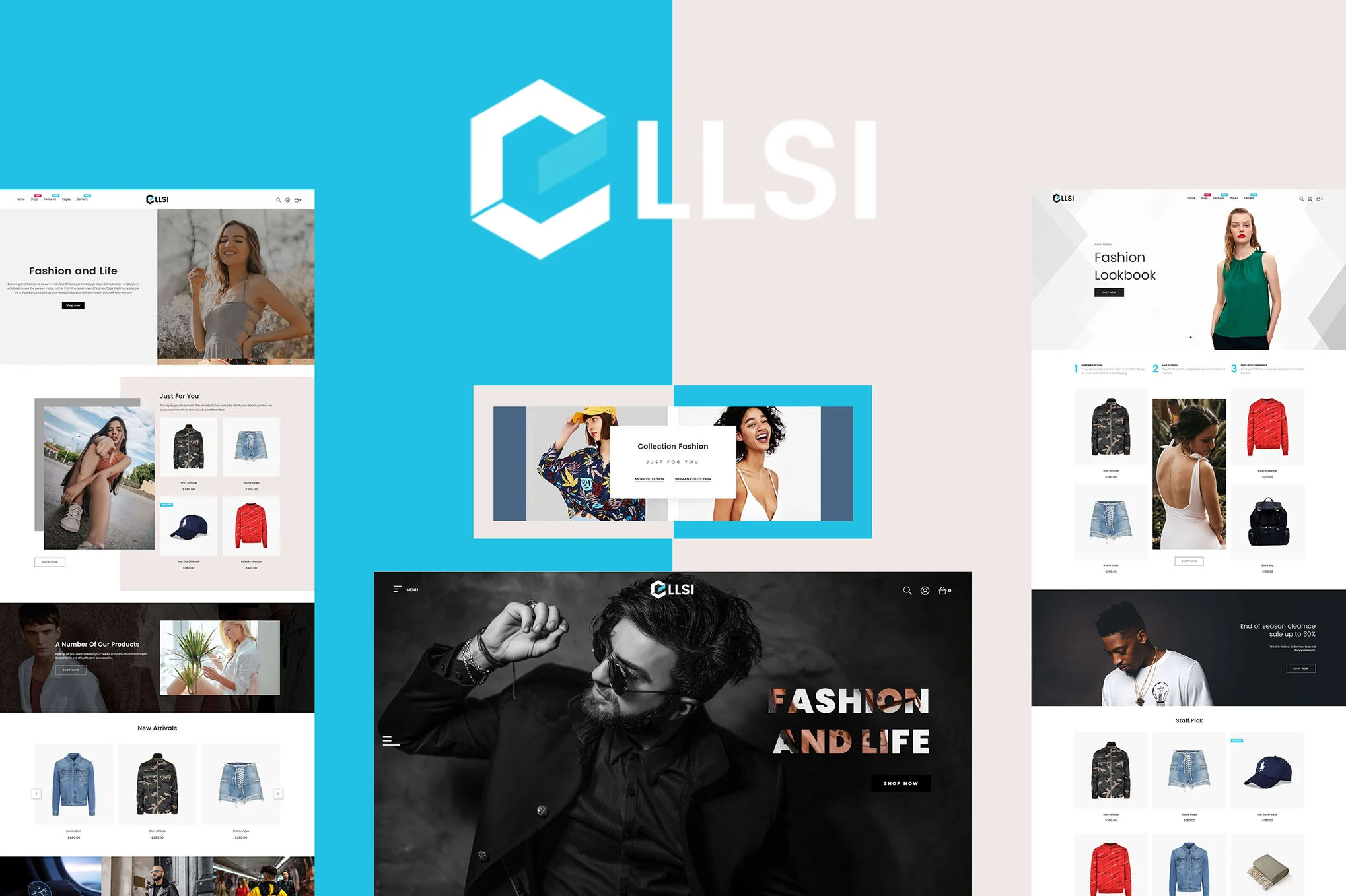 Ellsi - Fashion Clothes & Accessories Shopify Theme 1 Ellsi - Fashion Clothes & Accessories Shopify Theme