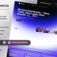 Adverza-Digital Marketing Agency Elementor Template Kit, Elementor Template Kit, Adverza-Digital Elementor Template Kit - Free Download