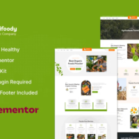 Agrifoody Elementor Template Kit, Elementor Template Kit, Agrifoody Elementor Template Kit - Free Download
