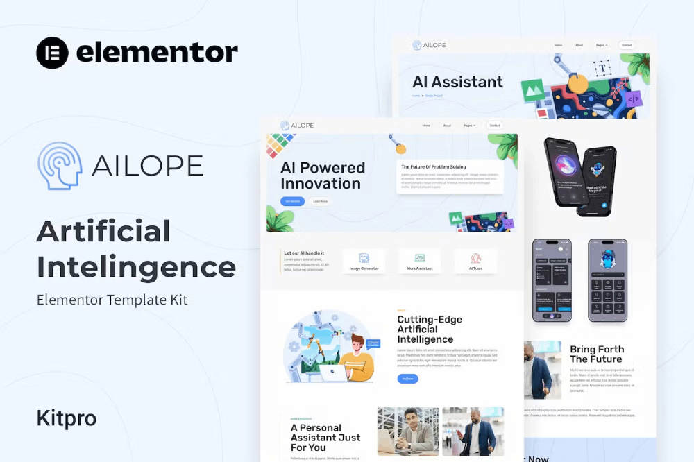 Ailope Elementor Template Kit 1 Ailope Elementor Template Kit, Elementor Template Kit, Ailope Elementor Template Kit - Free Download