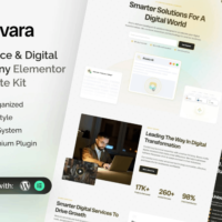 ADMTech Digital Store | Buy Digital Products Online - WordPress themes, plugins, HTML Templates, Elementor Template 2025 Kit, Shopify template, Software Subscription, Digital Bundle Online & More 9 Aivara - Ai Service & Digital Company Elementor Template Kit Cover
