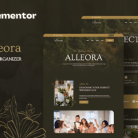 Alleora Elementor Template Kit Cover