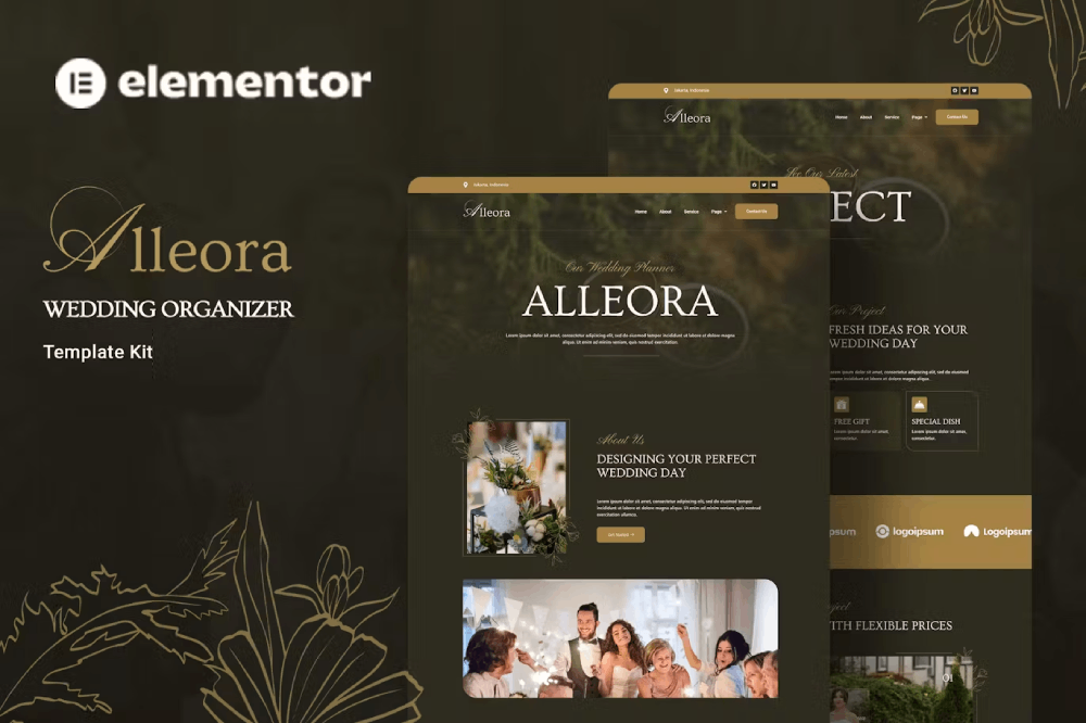 Alleora Elementor Template Kit 1 Alleora Elementor Template Kit Cover