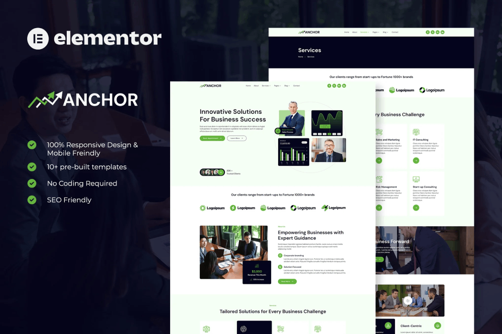 Anchor - Business Consulting Elementor Template Kit 1 Anchor - Business Consulting Elementor Template Kit, Elementor Template Kit, Anchor Elementor Template Kit - Free Download