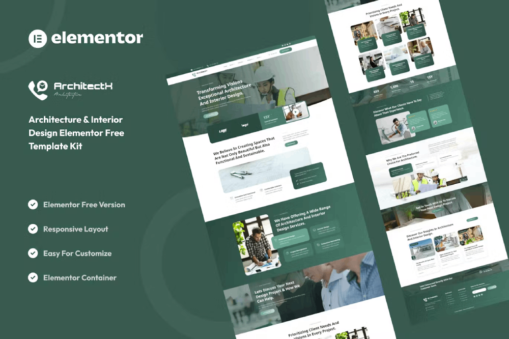 Architectx - Architecture & Interior Design Services Elementor Template Kit 1 Architectx - Architecture & Interior Design Services Elementor Template Kit, Elementor Template Kit, Architectx Elementor Template Kit - Free Download