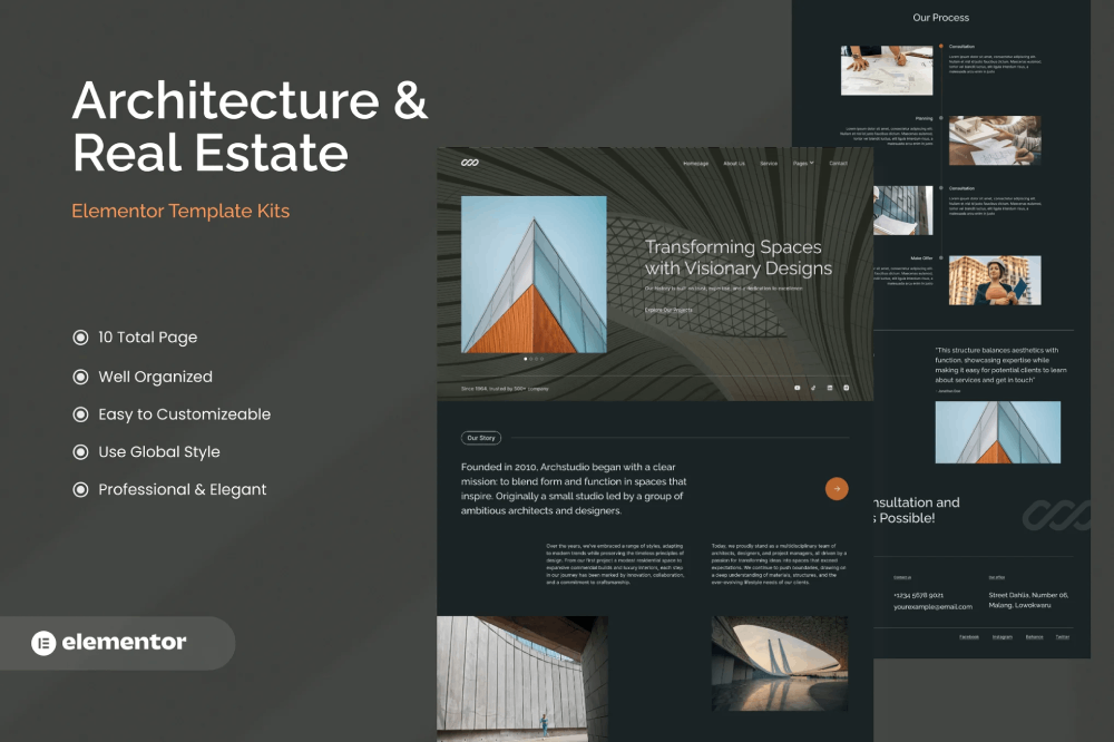 Archstudio Template Kit Elementor Template Kit 1 Archstudio Elementor Template Kit, Elementor Template Kit, Archstudio Elementor Template Kit - Free Download