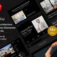 Arclay - Architecture Elementor Template Kit, Elementor Template Kit, Arclay Elementor Template Kit - Free Download