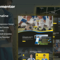 Arenaline - Template Kit for Football Team & Sport Club Elementor Template Kit, Elementor Template Kit, Arenaline Elementor Template Kit - Free Download