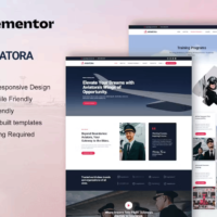 Aviatora - Template kit for Aviation & Flight School Elementor Template Kit, Elementor Template Kit, Aviatora Elementor Template Kit - Free Download