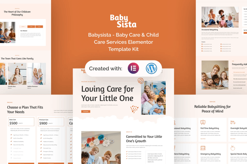 Babysista - Baby Care & Child Care Services Elementor Template Kit 1 Babysista - Baby Care & Child Care Services Elementor Template Kit, Elementor Template Kit, Babysista Elementor Template Kit - Free Download