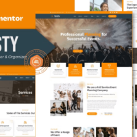 Besty - Event Planner & Organizer Elementor Template Kit Cover