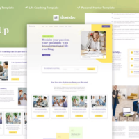 BetterUp - Business Coaching & Mentor Elementor Template Kit, Elementor Template Kit, BetterUp Elementor Template Kit - Free Download
