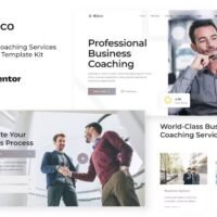 Bizco Business Coaching Elementor Template Kit, Elementor Template Kit, Bizco Elementor Template Kit - Free Download