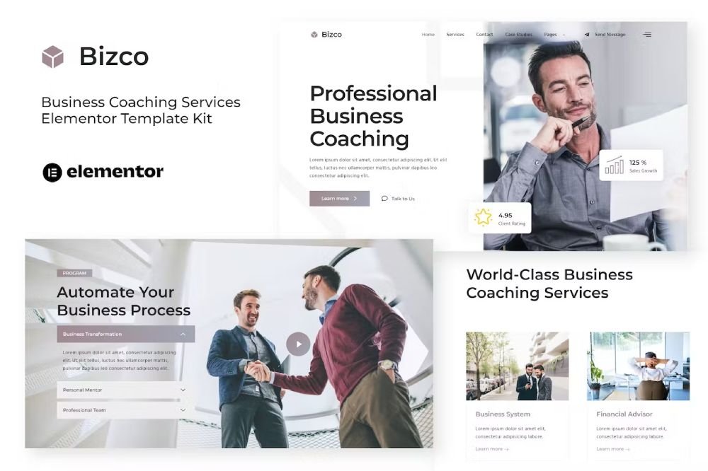 Bizco Business Coaching Elementor Template Kit 1 Bizco Business Coaching Elementor Template Kit, Elementor Template Kit, Bizco Elementor Template Kit - Free Download