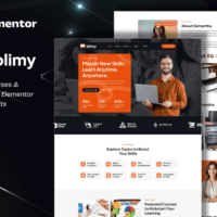 Blimy - Online Courses & Education Elementor Template Kit, Elementor Template Kit, Blimy Elementor Template Kit - Free Download