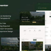 Blooma - Landscape & Gardening Elementor Template Kit, Elementor Template Kit, Blooma Elementor Template Kit - Free Download
