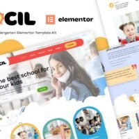 Bocil - Children Kindergarten Elementor Template Kit, Elementor Template Kit, Bocil Elementor Template Kit - Free Download