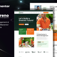 Breno - Waste Management & Recycling Elementor Template Kit, Elementor Template Kit, Breno Elementor Template Kit - Free Download