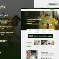 BugFix - Pest Control & Disinsection Services Elementor Template Kit, Elementor Template Kit, BugFix Elementor Template Kit - Free Download