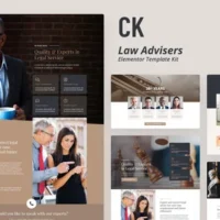 CK - Lawyer Elementor Template Kit, Elementor Template Kit, CK Elementor Template Kit - Free Download