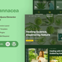Cannacea - Medical Marijuana Elementor Template Kit, Elementor Template Kit, Cannacea Elementor Template Kit - Free Download