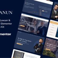Canun – Lawyer & Attorney Elementor Template Kit, Elementor Template Kit, Canun Elementor Template Kit - Free Download