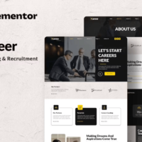 Career Elementor Template Kit, Elementor Template Kit, Career Elementor Template Kit - Free Download