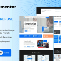 Carefuse Elementor Template Kit, Elementor Template Kit, Carefuse Elementor Template Kit - Free Download