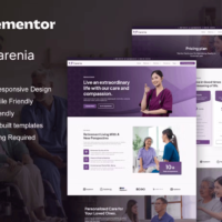 Carenia - Template kit for Home Care & Nursing Elementor Template Kit, Elementor Template Kit, Carenia Elementor Template Kit - Free Download