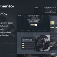 Cinemox - Template kit for Video Production Company Elementor Template Kit, Elementor Template Kit, Cinemox Elementor Template Kit - Free Download